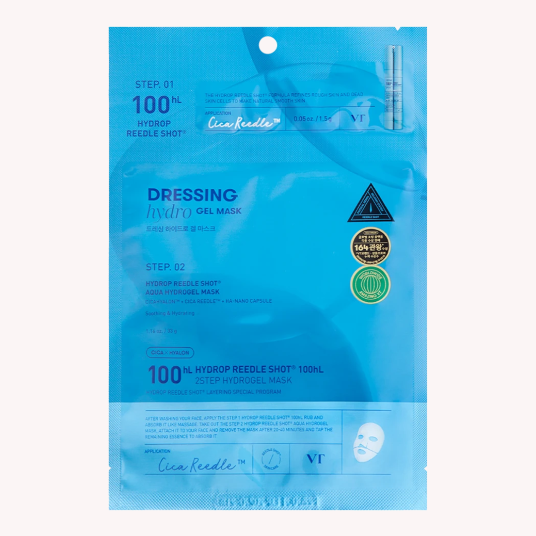 Hydrop Reedle Shot 100hL 2-Step Hydrogel Mask