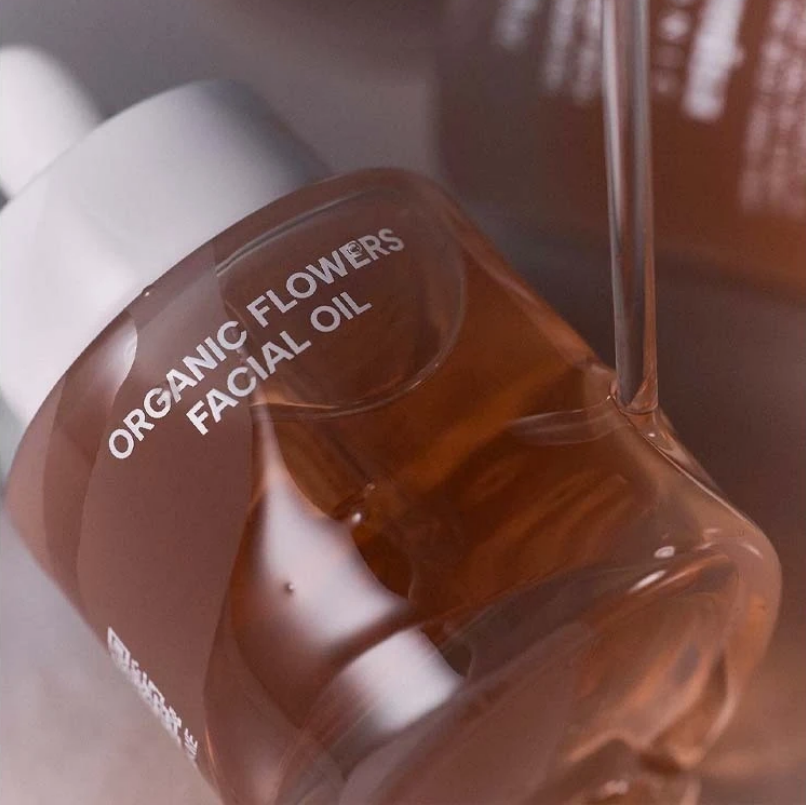 Organic Flowers Facial Oil Deep Rich