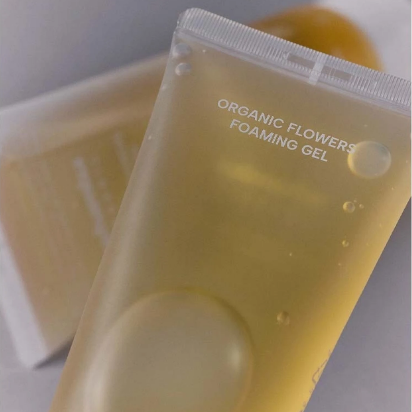 Organic Flowers Foaming Gel