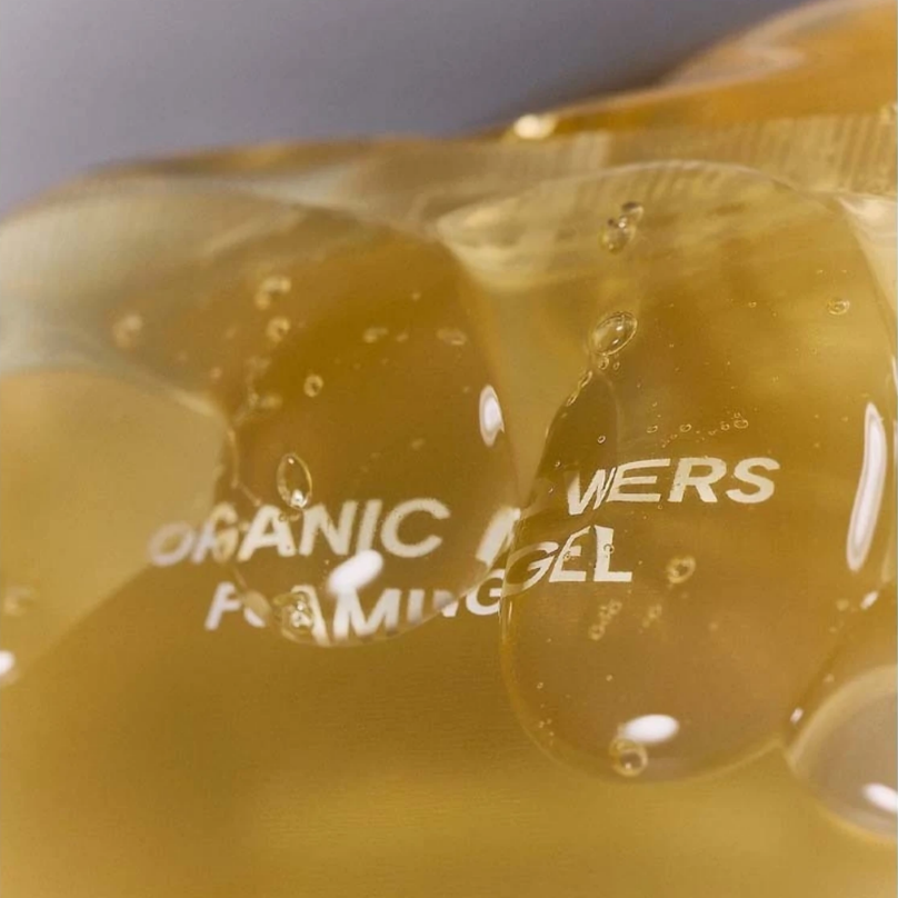 Organic Flowers Foaming Gel