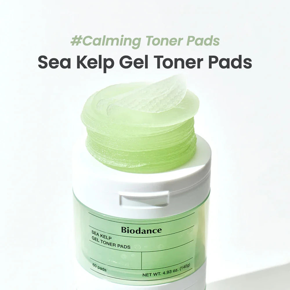 Sea Kelp Gel Toner Pads