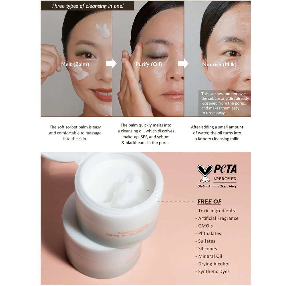 Centella Sunflower Makeup Melting Cleansing Balm