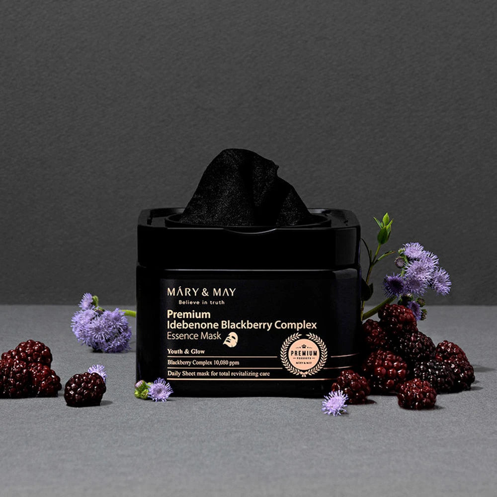 Premium Idebenone Blackberry Complex Essence Mask