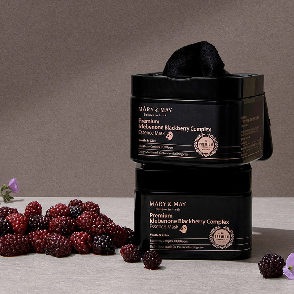 Premium Idebenone Blackberry Complex Essence Mask