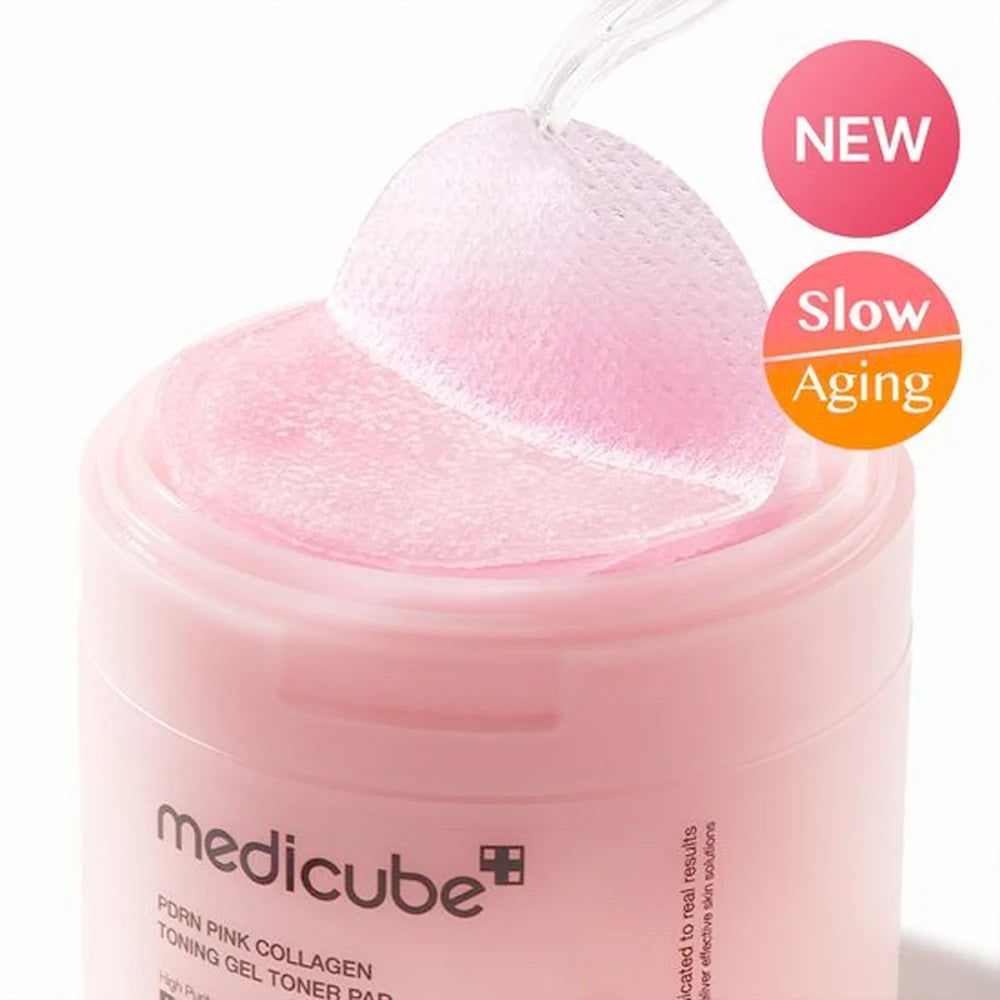 PDRN Pink Collagen Toning Gel Toner Pad