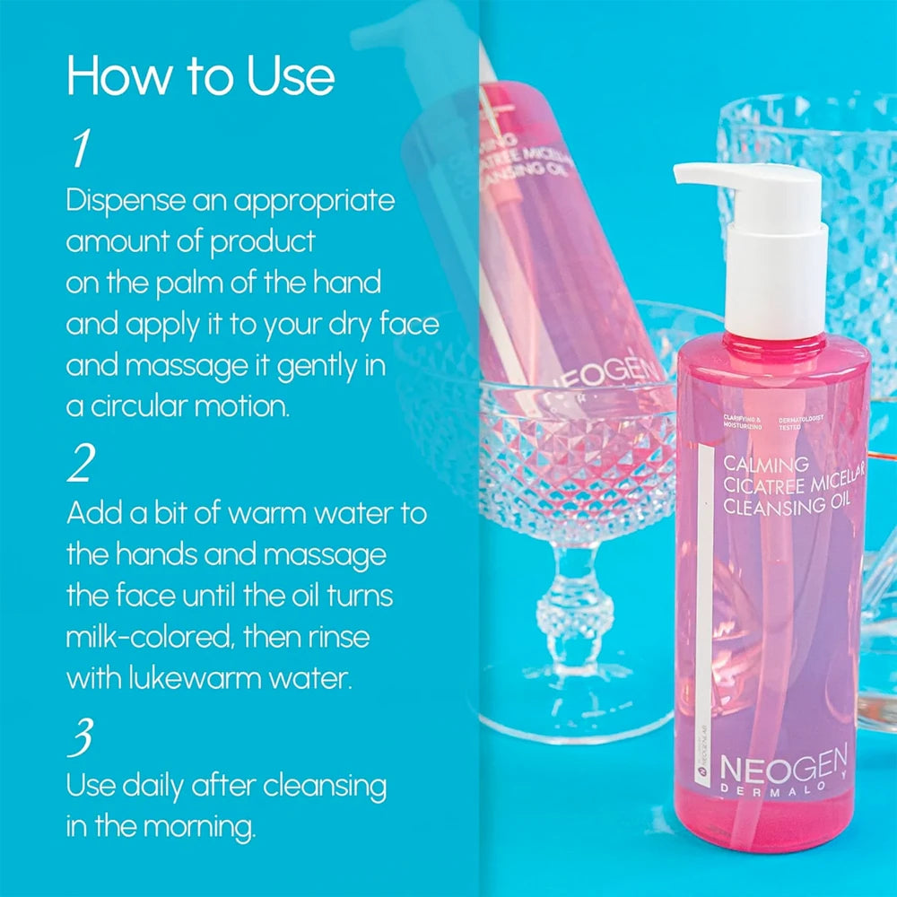Dermalogy Calming Cica Tree Micellar Cleansing Oil