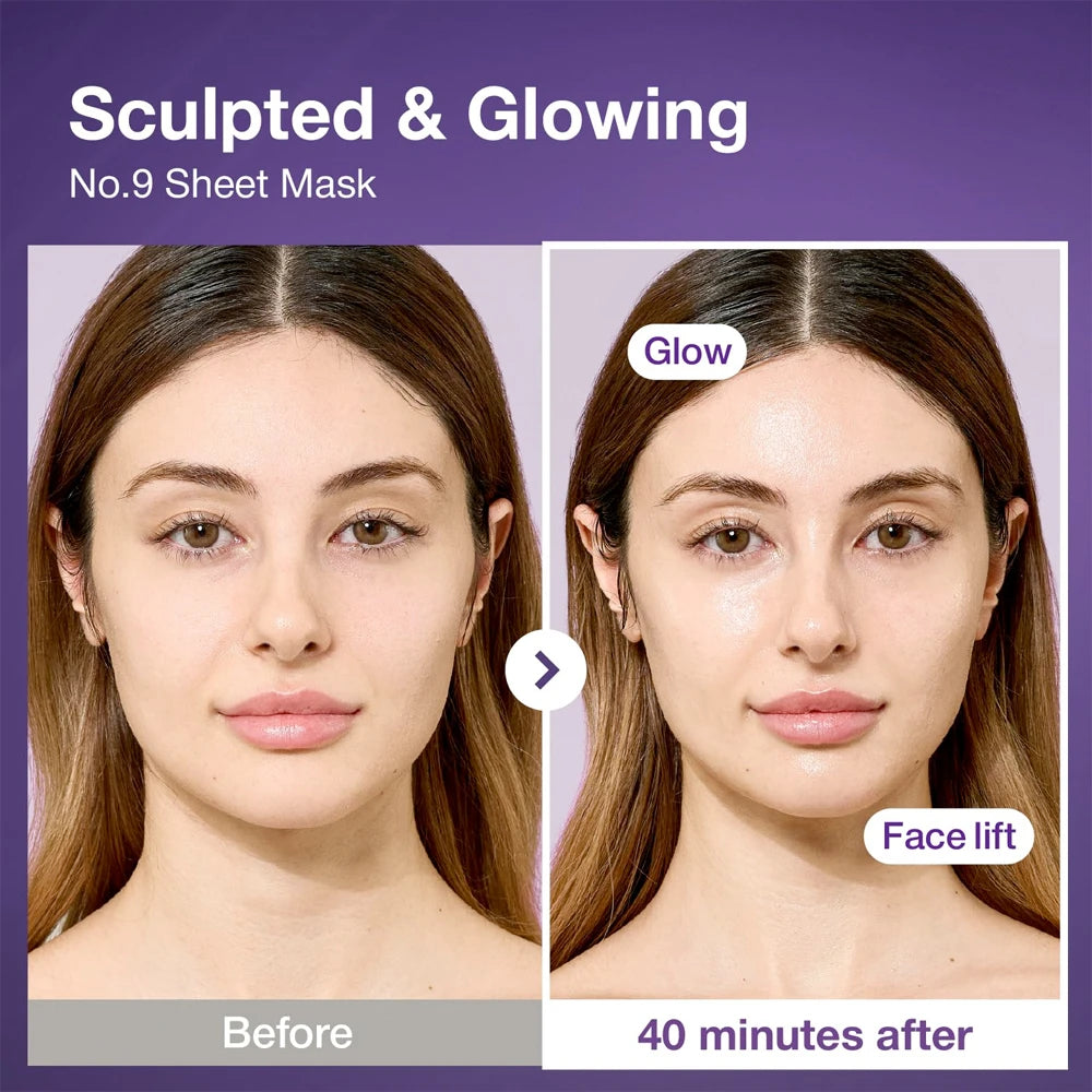 No.9 NAD Bio Lifting-sil Full Face Mask - 4 stk.