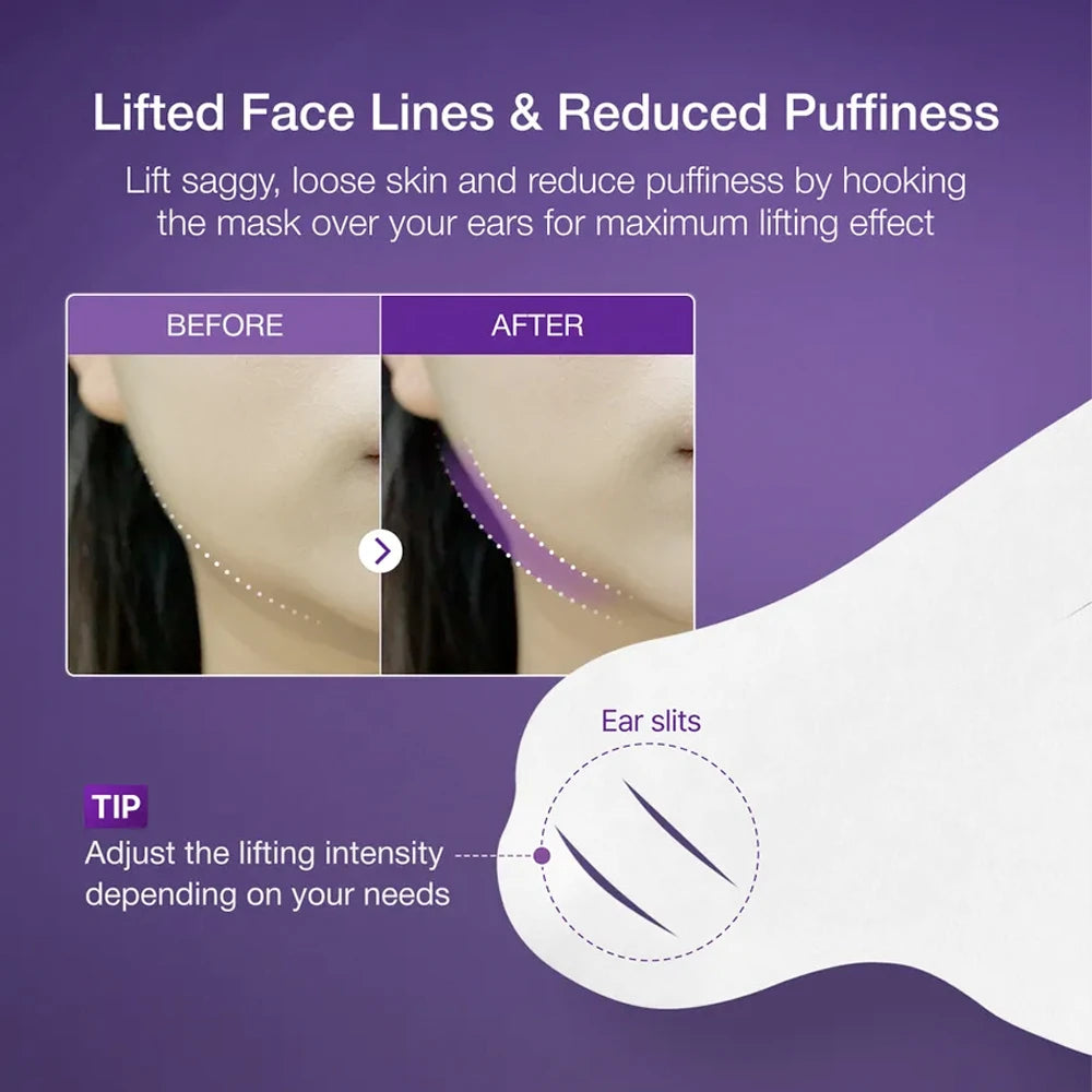 No.9 NAD Bio Lifting-sil Full Face Mask - 4 stk.