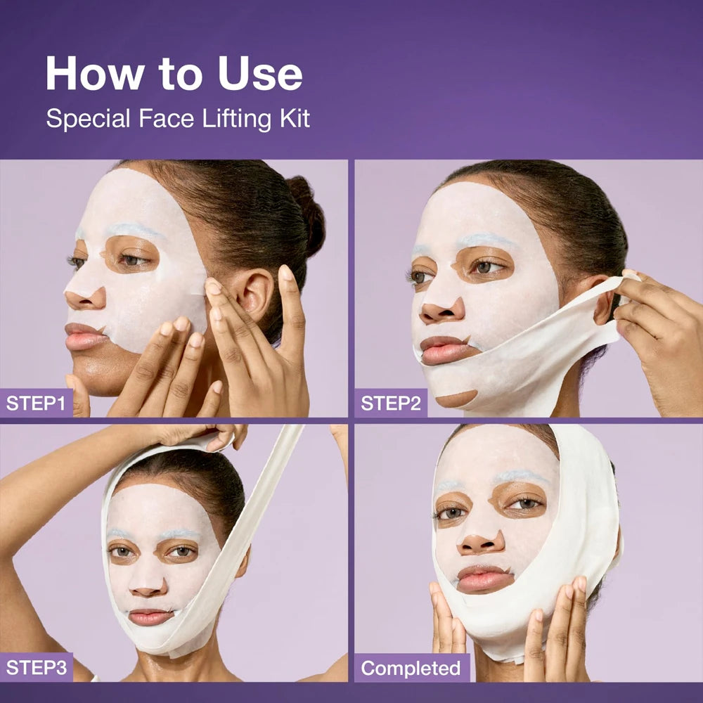 No.9 NAD Bio Lifting-sil Full Face Mask - 4 stk.
