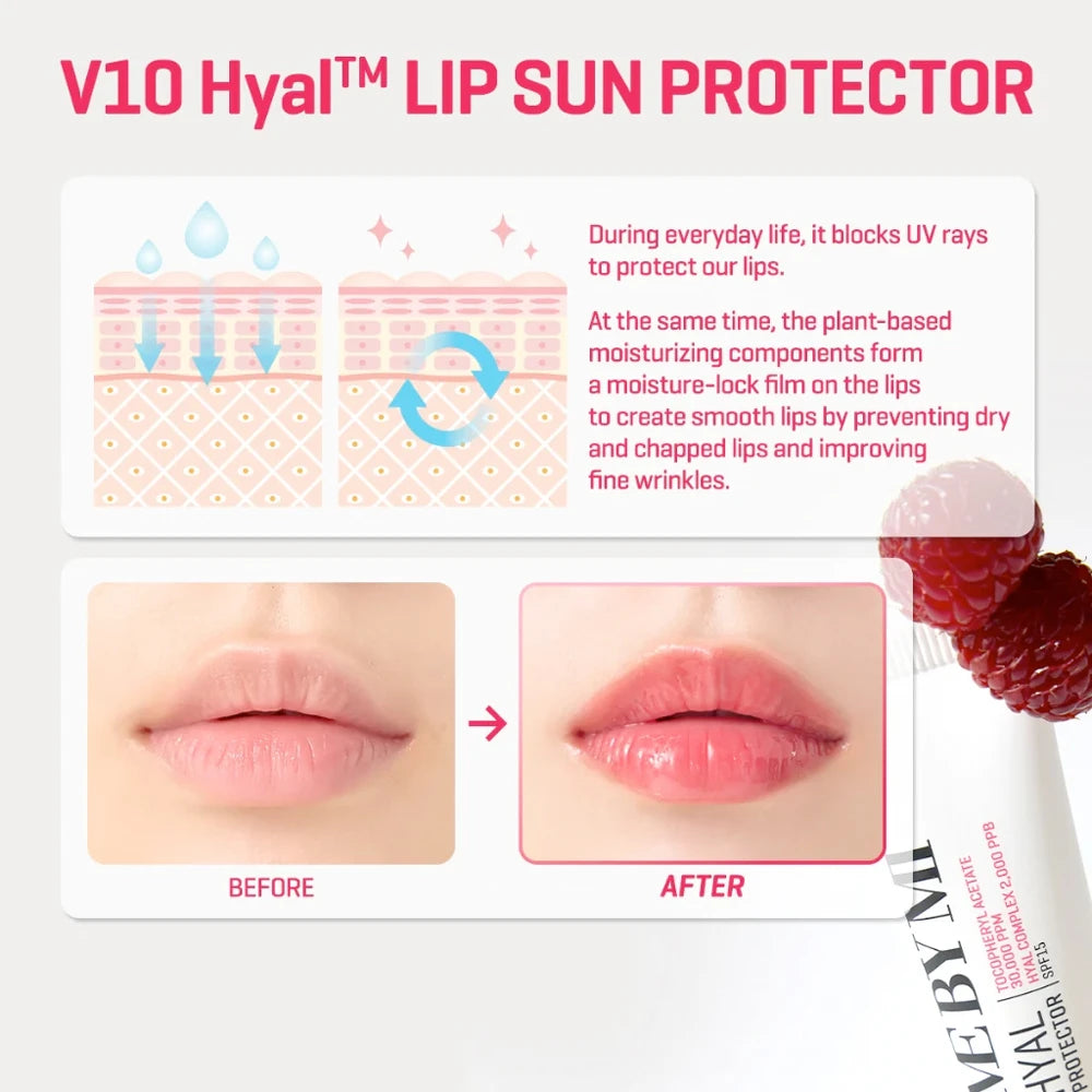 V10 Hyal Lip Sun Protector - Rosy