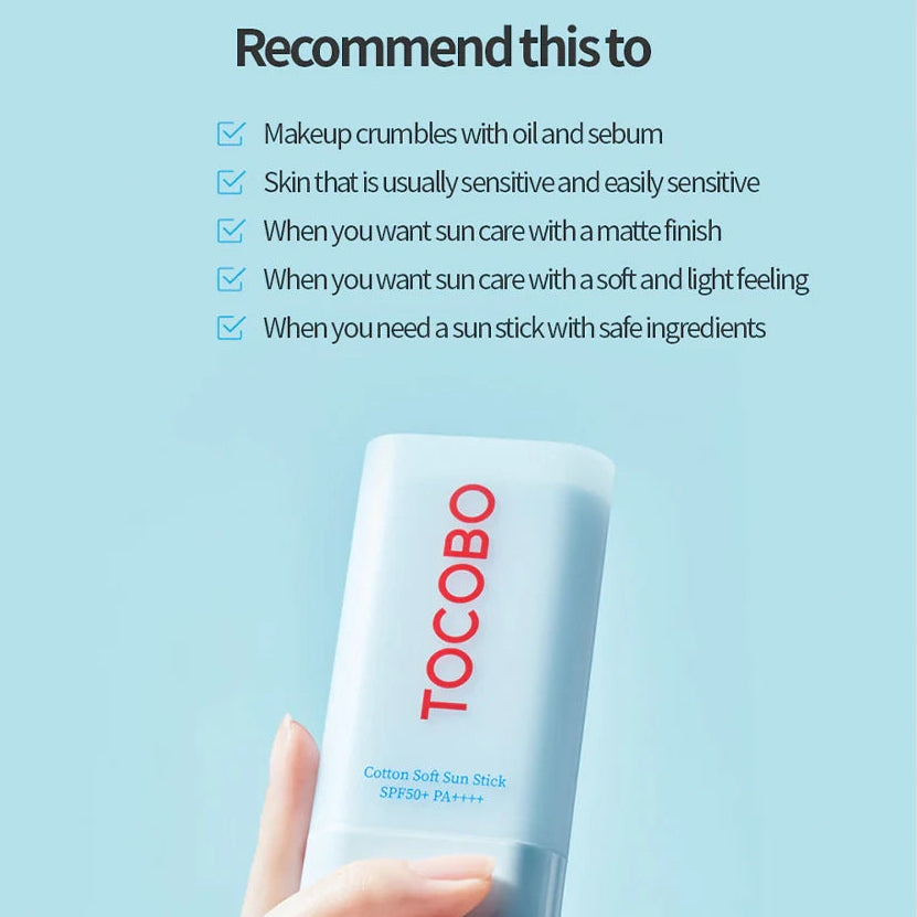 Cotton Soft Sun Stick SPF50+ PA++++