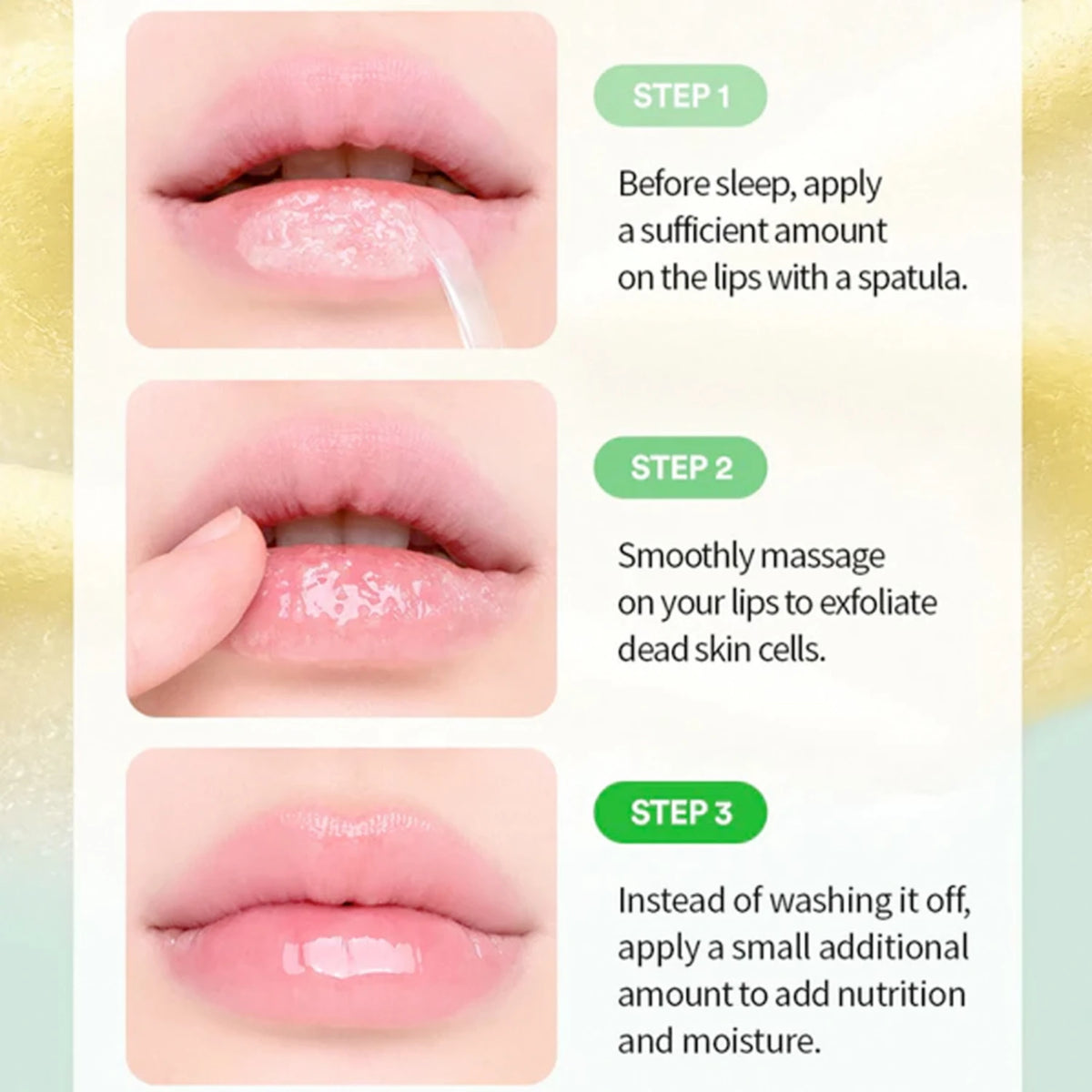 Lemon Sugar Scrub Lip Mask