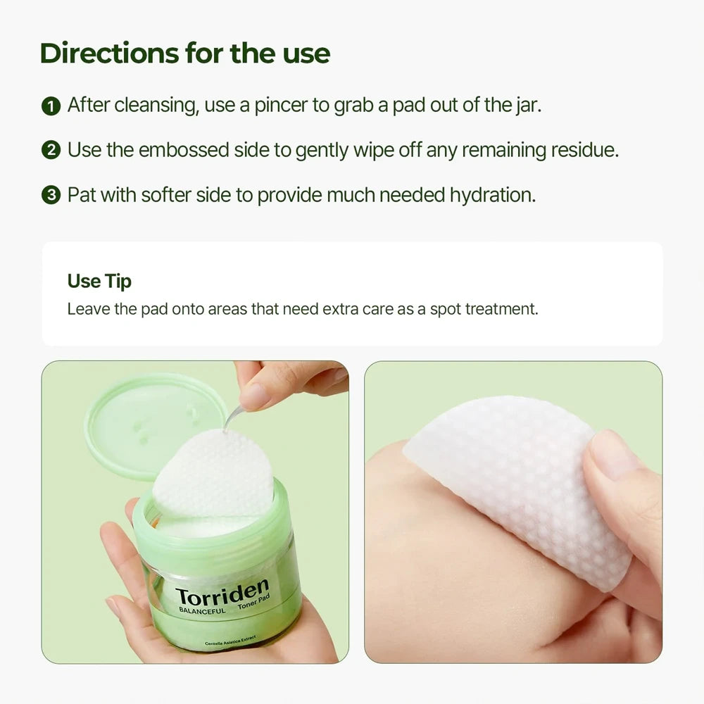 Balanceful Cica Toner Pad
