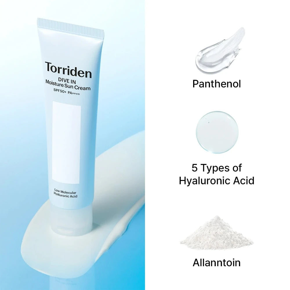 DIVE-IN Watery Moisture Sun Cream SPF50+ PA++++