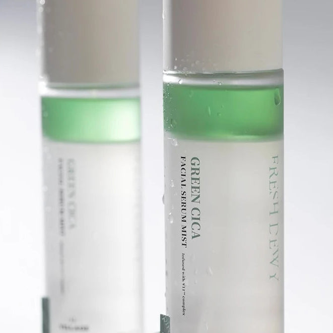Fresh Dewy Green Cica Facial Serum Mist